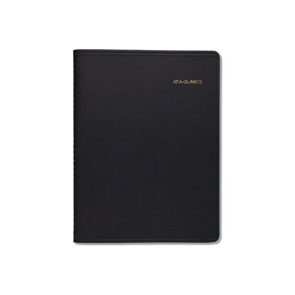 At-A-Glance AT-A-GLANCE Monthly Planner, 11 x 9, Black, 2022-2023 7026005 - main